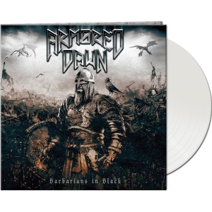 Armored Dawn - Barbarians In Black (Ltd. Gtf. Whit in the group VINYL / Hårdrock at Bengans Skivbutik AB (3049707)