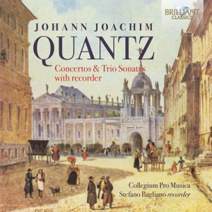 Quantz Johann Joachim - Concertos & Trio Sonatas With Recor in the group Externt_Lager /  at Bengans Skivbutik AB (3098854)