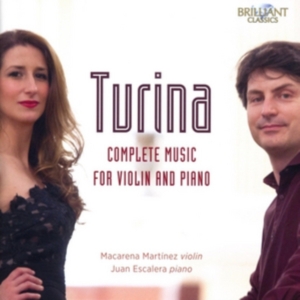 Turina Joaquin - Complete Music For Violin And Piano in the group Externt_Lager /  at Bengans Skivbutik AB (3098860)