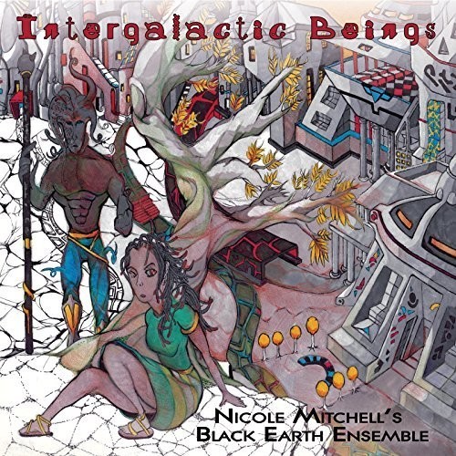 Mitchell Nicole & Black Earth Ense - Intergalactic Beings in the group VINYL / Jazz/Blues at Bengans Skivbutik AB (3113836)