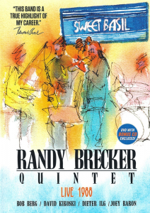 Randy Brecker Quintet - Live At Sweet Basil 1988 (DVD & CD) in the group Labels / Gazell at Bengans Skivbutik AB (3116441)