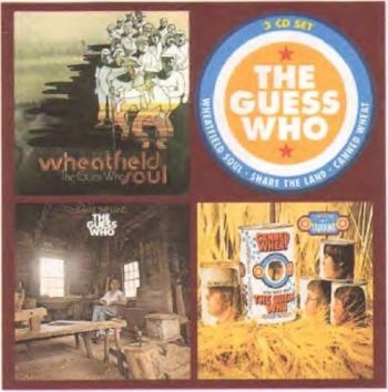 Guess Who - Wheatfield Soul/Share The Land/Cann in the group CD / Bestsellers at Bengans Skivbutik AB (3117572)