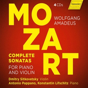 Mozart W A - Complete Violin Sonatas (4 Cd) in the group Externt_Lager /  at Bengans Skivbutik AB (3117683)