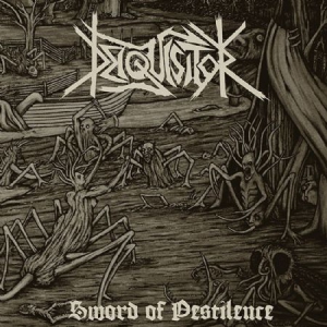 Deiquisitor - Sword Of Pestilence (Clear Vinyl) in the group VINYL / Hårdrock/ Heavy metal at Bengans Skivbutik AB (3118408)