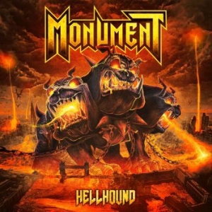 Monument - Hellhound (Ltd. Black Vinyl) in the group VINYL / Hårdrock at Bengans Skivbutik AB (3119283)