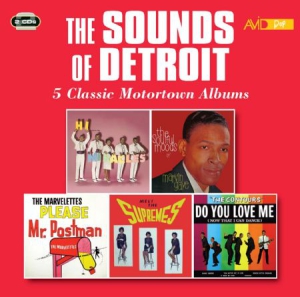 Blandade Artister - Sounds Of Detroit in the group CD / RNB, Disco & Soul at Bengans Skivbutik AB (3125088)