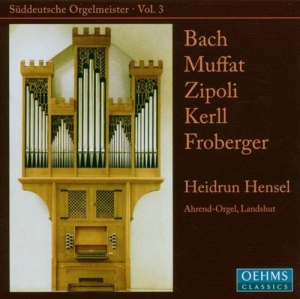Bach/Muffat/Zipoli - Heidrun Hensel Orgel in the group CD / Klassiskt at Bengans Skivbutik AB (3187329)