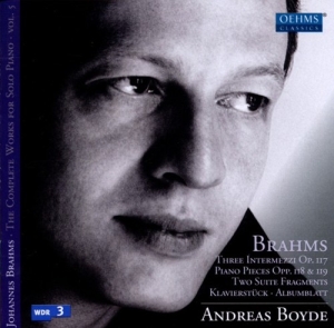 Brahms - A. Boyde Brahms Vol. 5 in the group Externt_Lager /  at Bengans Skivbutik AB (3187418)
