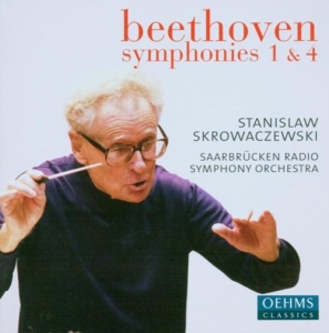 Beethoven - Symphony 1 & 4 in the group CD / Klassiskt at Bengans Skivbutik AB (3187496)