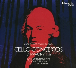 Bach C.P.E. - Cello Concertos/Symphony H.648 in the group CD / Klassiskt,Övrigt at Bengans Skivbutik AB (3204617)