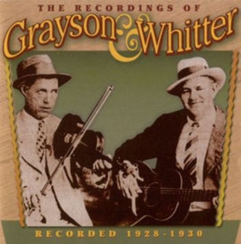 Grayson And Whitter - Recordings 1928-1930 in the group CD / Jazz/Blues at Bengans Skivbutik AB (3205228)