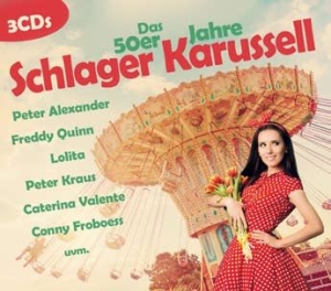 Various Artists - 50Er Jahre Schlager Karussell in the group CD / Pop-Rock at Bengans Skivbutik AB (3206282)