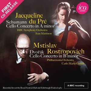 Schumann Robert Dvorák Antonin - Cello Concertos in the group CD / Klassiskt at Bengans Skivbutik AB (3208415)