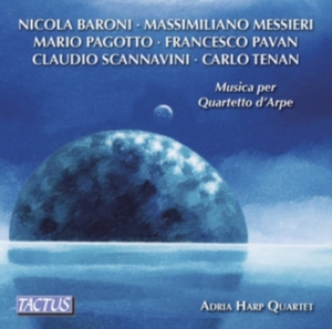Various - Music For Harp Quartet in the group Externt_Lager /  at Bengans Skivbutik AB (3208437)