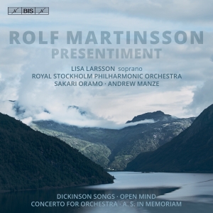 Martinsson Rolf - Presentiment in the group MUSIK / SACD / Klassiskt at Bengans Skivbutik AB (3212127)
