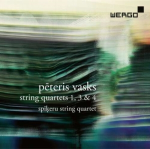 Vasks Peteris - String Quartets Nos. 1, 3 & 4 in the group Externt_Lager /  at Bengans Skivbutik AB (3217639)
