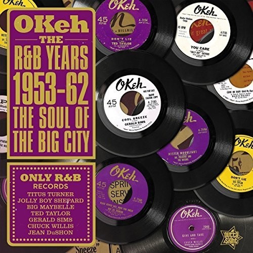 Blandade Artister - Okeh - The R&B Years 1953-62 in the group VINYL / RNB, Disco & Soul at Bengans Skivbutik AB (3221819)