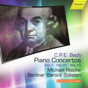 Bach C P E - Piano Concertos, Vol. 5 in the group Externt_Lager /  at Bengans Skivbutik AB (3223868)