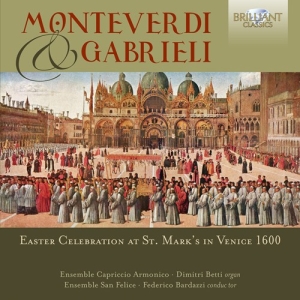 Gabrieli Giovanni Monteverdi Cla - Easter Celebration At St. MarkâS In in the group Externt_Lager /  at Bengans Skivbutik AB (3223895)