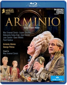 Handel G F - Arminio (Blu-Ray) in the group MUSIK / Musik Blu-Ray / Klassiskt at Bengans Skivbutik AB (3223900)