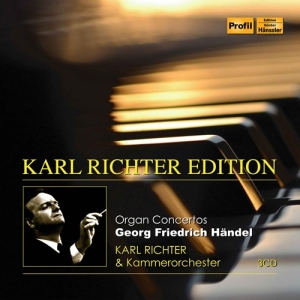 Handel G F - Organ Concertos (3 Cd) in the group Externt_Lager /  at Bengans Skivbutik AB (3224240)