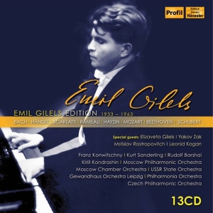 Various - Emil Gilels Edition (13 Cd) in the group Externt_Lager /  at Bengans Skivbutik AB (3224260)