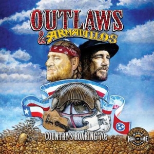 Blandade Artister - Outlaws & Armadillos: Country's Roaring '70s in the group VINYL / Vinyl Country at Bengans Skivbutik AB (3231015)