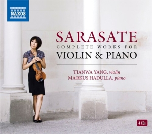 Sarasate Pablo De - Complete Works For Violin And Piano in the group Externt_Lager /  at Bengans Skivbutik AB (3231076)