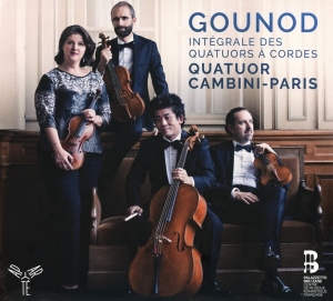 Gounod C. - Integrale Des Quatuors A Cordes in the group CD / Klassiskt,Övrigt at Bengans Skivbutik AB (3233645)