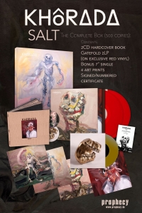 Khorada - Salt (Box 2 Cd Book + 2 Lp) in the group CD / Hårdrock at Bengans Skivbutik AB (3235714)