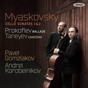 Myaskovsky Nikolay - Cello Sonatas Nos. 1 & 2 in the group Externt_Lager /  at Bengans Skivbutik AB (3249483)