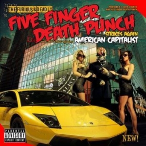 Five Finger Death Punch - American Capitalist i gruppen VINYL / Hårdrock,Pop-Rock hos Bengans Skivbutik AB (3250689)