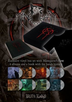 Månegarm - 8Lp Boxset + Bok + Tst Medium in the group VINYL / Hårdrock/ Heavy metal at Bengans Skivbutik AB (3262034)