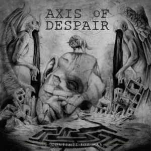 Axis Of Despair - Contempt For Man (Vinyl) in the group VINYL / Hårdrock,Punk,Svensk Musik at Bengans Skivbutik AB (3264245)