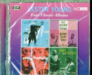 Lester Young - Four Classic Albums in the group CD / Jazz at Bengans Skivbutik AB (3266723)