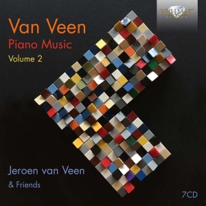 Veen Jeroen Van - Piano Music Vol. 2 (7 Cd) in the group Externt_Lager /  at Bengans Skivbutik AB (3274384)