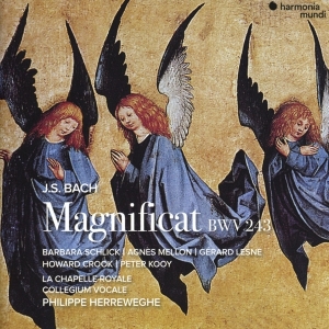 La Chapelle Royale & Collegium Vocale Gent & Philippe Herreweghe & Barbara Schlick - J.S. Bach: Magnificat Bwv243 in the group CD / Klassiskt at Bengans Skivbutik AB (3275210)