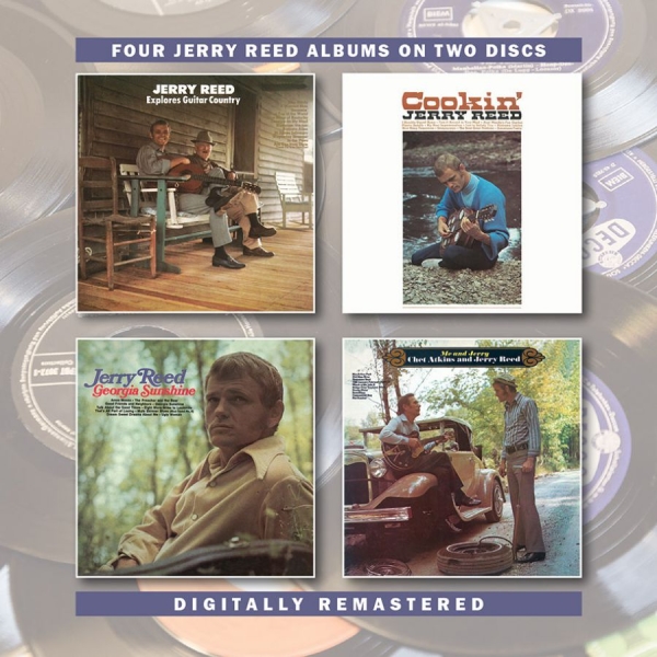 Jerry Reed - Explores Guitar Country/Cookin' + 2 in the group CD / Pop at Bengans Skivbutik AB (3278174)