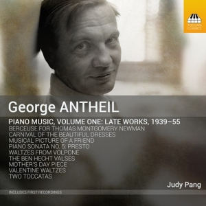 Antheil George - Piano Music, Vol. 1: Late Works, 19 in the group Externt_Lager /  at Bengans Skivbutik AB (3302562)