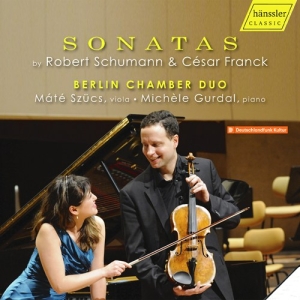 Schumann Robert Franck César - Sonatas By Robert Schumann & Cesar in the group CD / New releases / Classical at Bengans Skivbutik AB (3307136)
