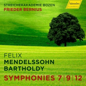 Mendelssohn Felix - String Symphonies Nos. 7, 9 & 12 in the group CD / New releases / Classical at Bengans Skivbutik AB (3307139)