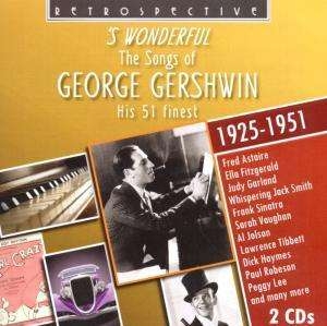 Various Artists - The Songs Of George Gershwin in the group CD / Jazz at Bengans Skivbutik AB (3307298)