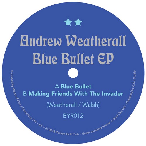 Weatherall Andrew - Blue Bullet Ep in the group VINYL / Dans/Techno at Bengans Skivbutik AB (3307809)