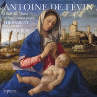 Févin Antoine De - Missa Ave Maria & Missa Salve Sanct in the group CD / Upcoming releases / Classical at Bengans Skivbutik AB (3309961)