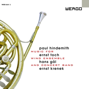 Hindemith Toch Gal Krenek - Music For Wind Ensemble And Concert in the group CD / Klassiskt at Bengans Skivbutik AB (3312484)