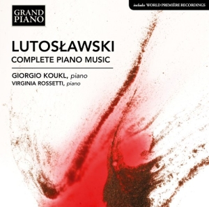 Lutoslawski Witold - Complete Piano Music in the group Externt_Lager /  at Bengans Skivbutik AB (3320147)