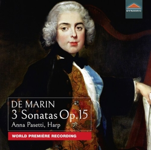 Marin Marie-Martin Marcel De - 3 Sonatas Op. 15 in the group Externt_Lager /  at Bengans Skivbutik AB (3320858)