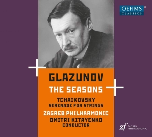 Glazunov Alexander Tchaikovsky P - The Seasons Serenade For Strings in the group Externt_Lager /  at Bengans Skivbutik AB (3320895)