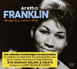 Franklin Aretha - All Night Long & Just For A Thrill in the group CD / Pop-Rock,RnB-Soul at Bengans Skivbutik AB (3322036)