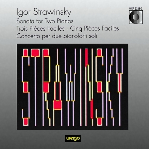 Stravinsky Igor - Sonata For Two Pianos Trois Pièces in the group Externt_Lager /  at Bengans Skivbutik AB (3322417)